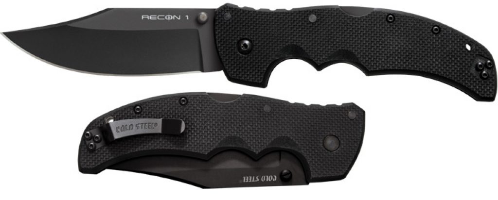 Cold steel point 1. Колд стил Рекон 1. Cold Steel Recon 1 CTS-XHP. Складной нож Cold Steel. Нож Recon 1.